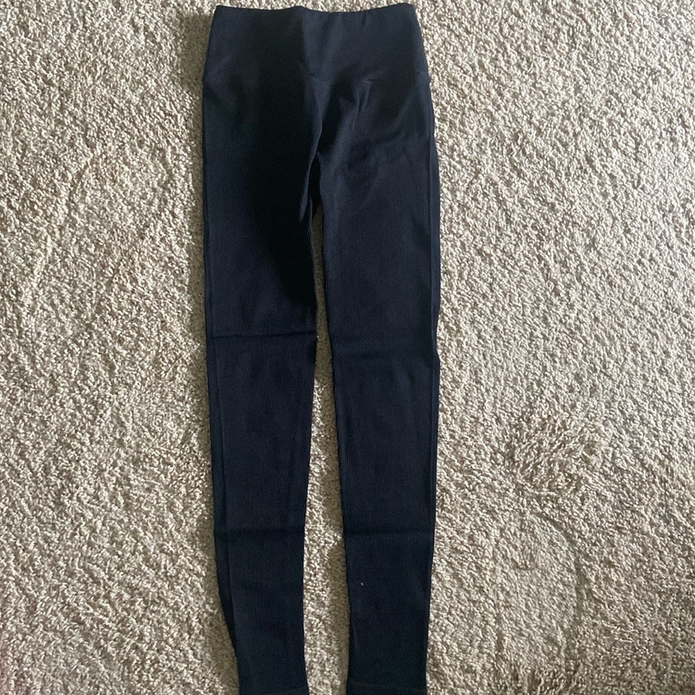 Fabletics ribbed black leggings
